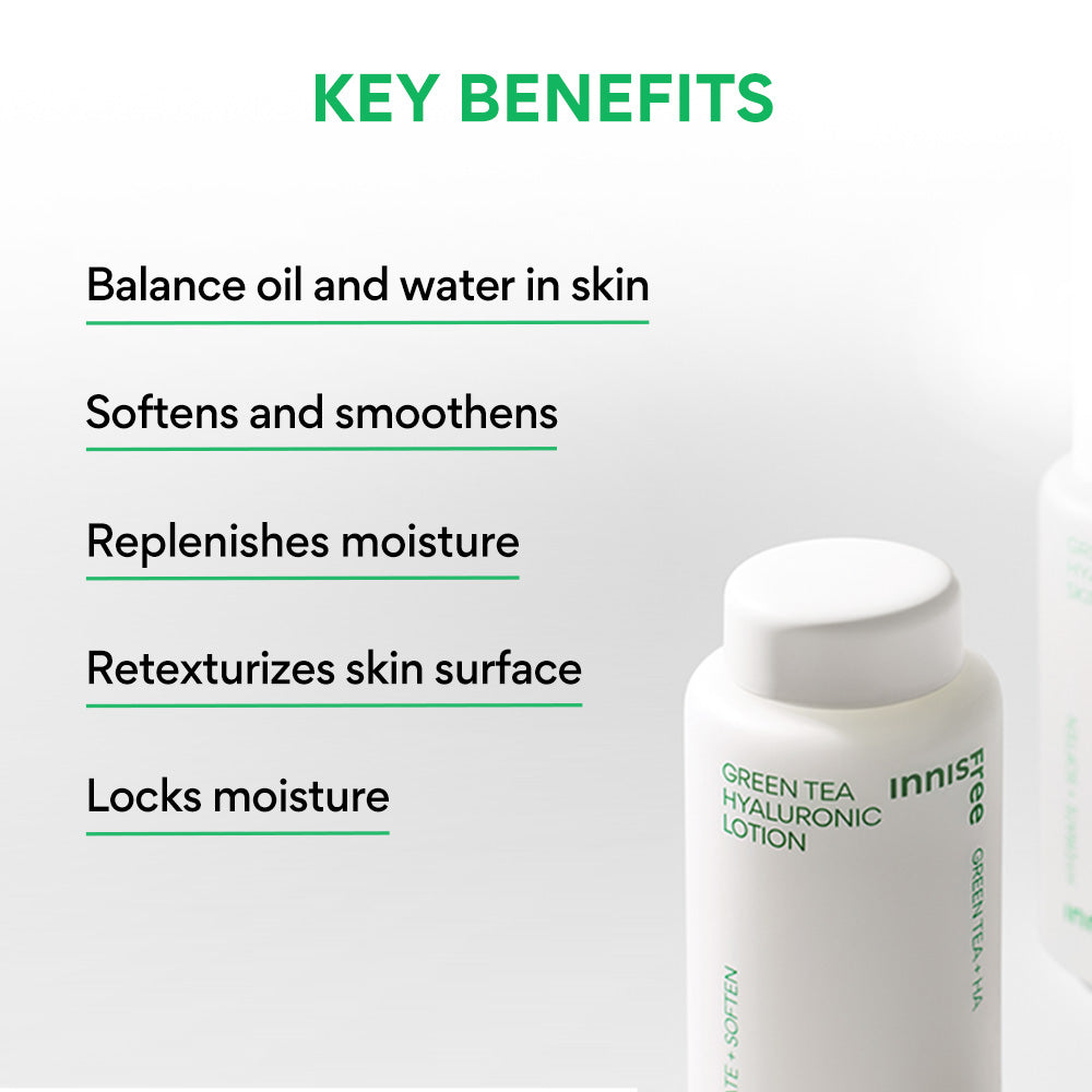 Innisfree Green Tea Hyaluronic lotion 170ML